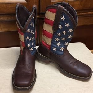 Durango American Flag Cowboy Boots